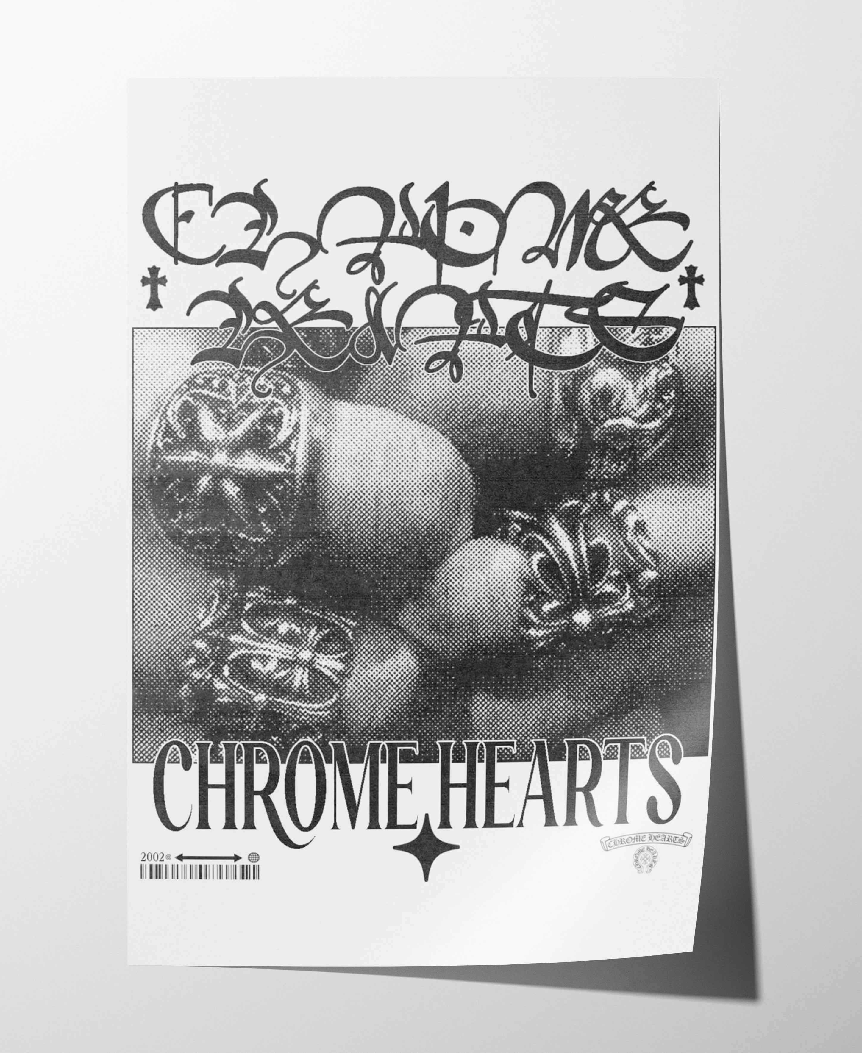 Chrome Hearts Poster 90s 2000s A2 A3 Wall Print
