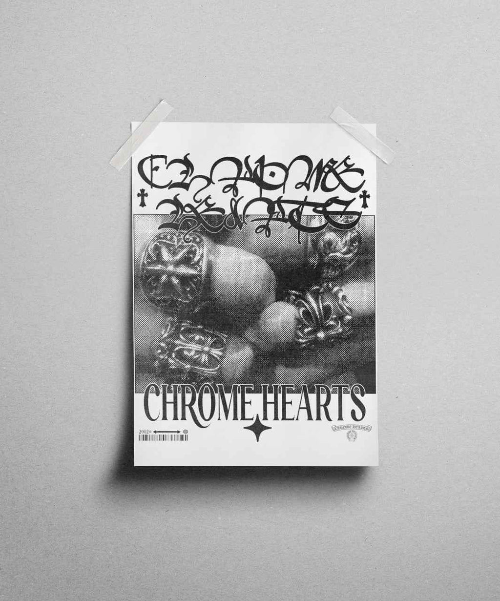 Chrome Hearts Poster 90s 2000s A2 A3 Wall Print