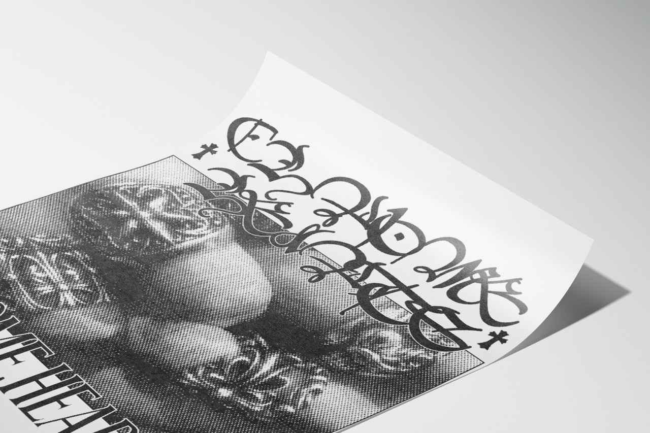 Chrome Hearts Poster 90s 2000s A2 A3 Wall Print