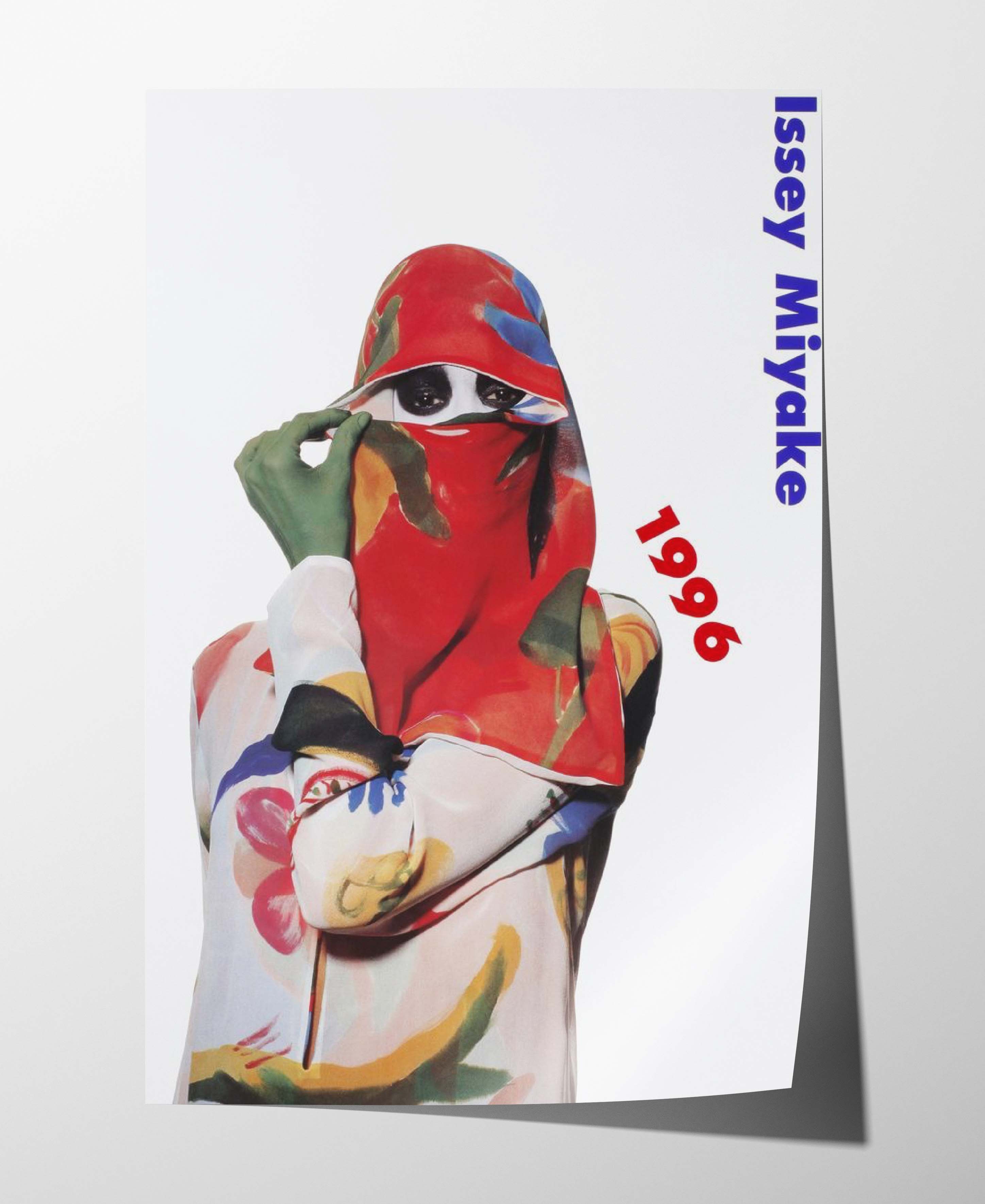 Issey Miyake Poster 90s 2000s A2 A3 Wall Print
