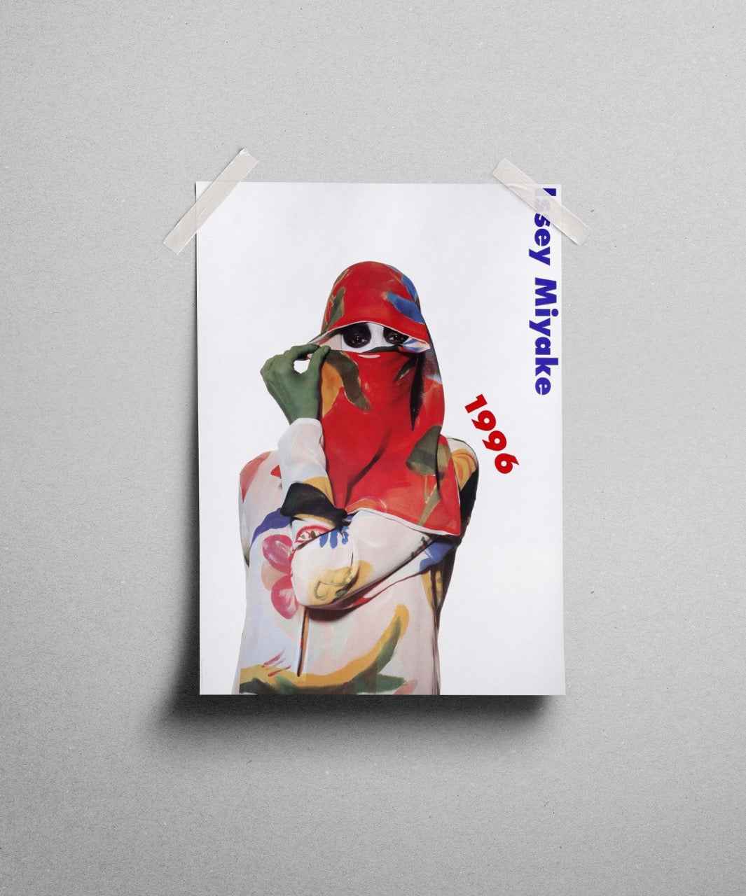 Issey Miyake Poster 90s 2000s A2 A3 Wall Print