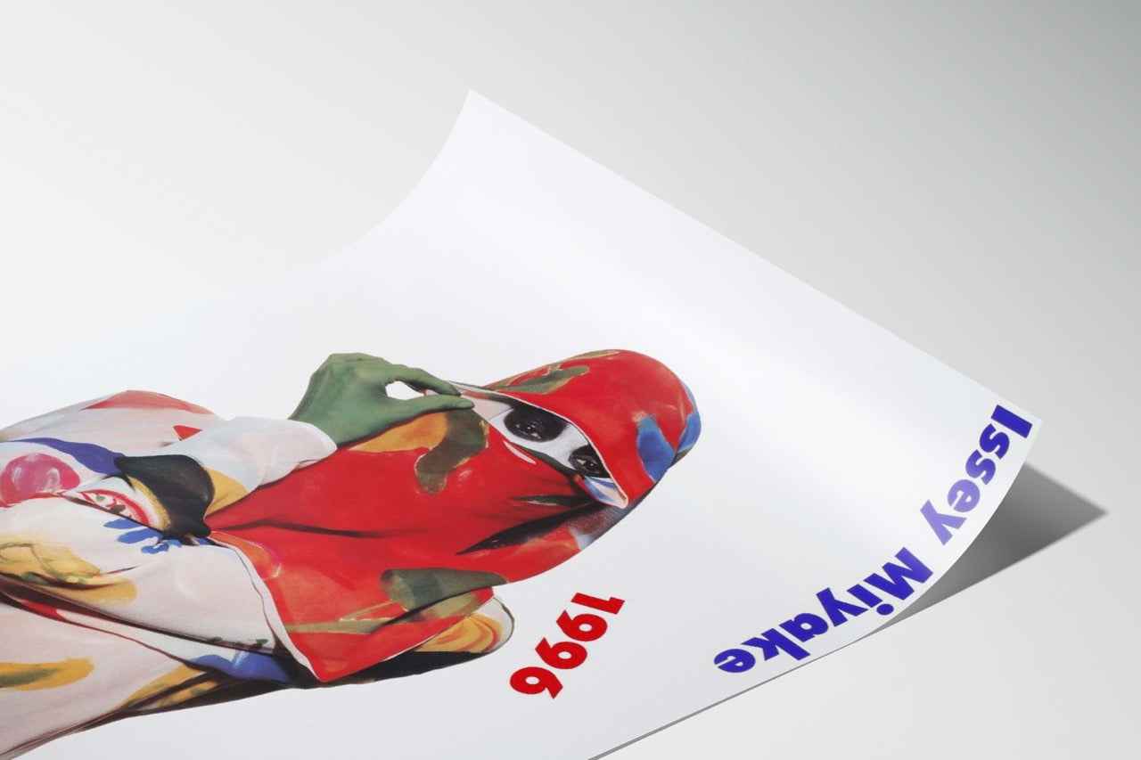 Issey Miyake Poster 90s 2000s A2 A3 Wall Print