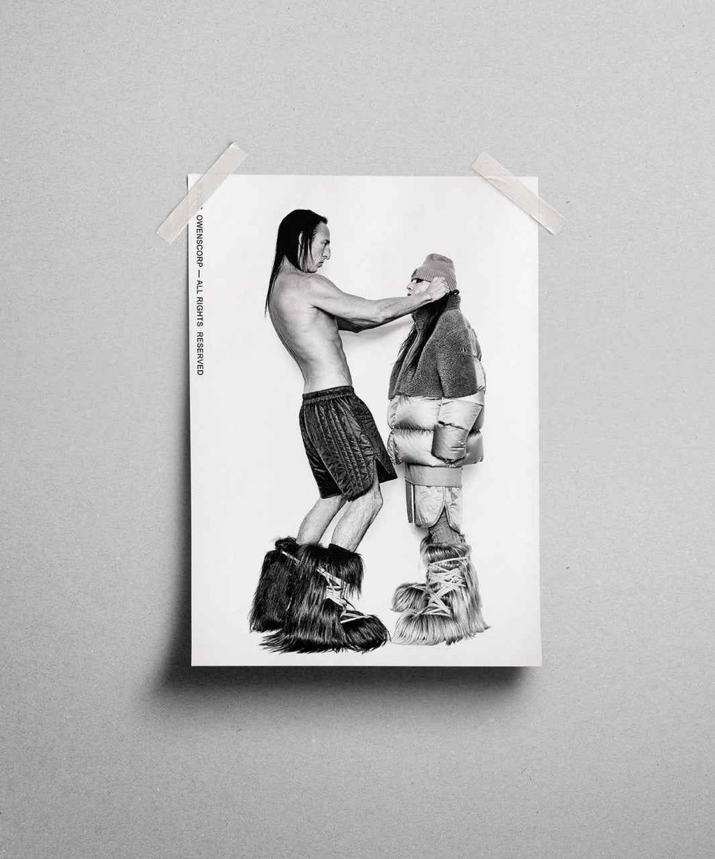 Rick Owens Poster 90s 2000s A2 A3 Wall Print