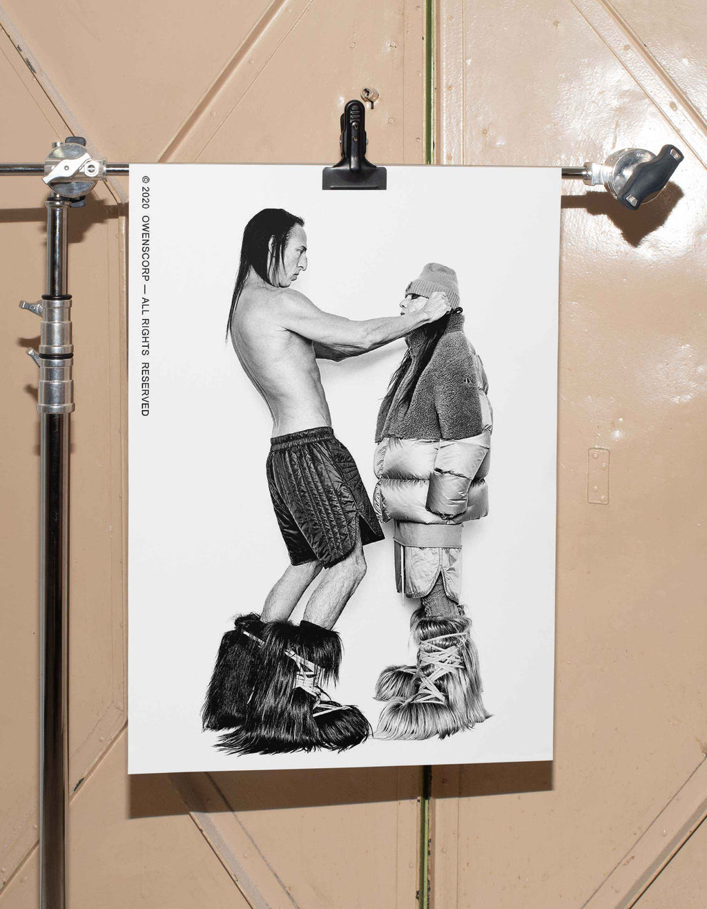 Rick Owens Poster 90s 2000s A2 A3 Wall Print
