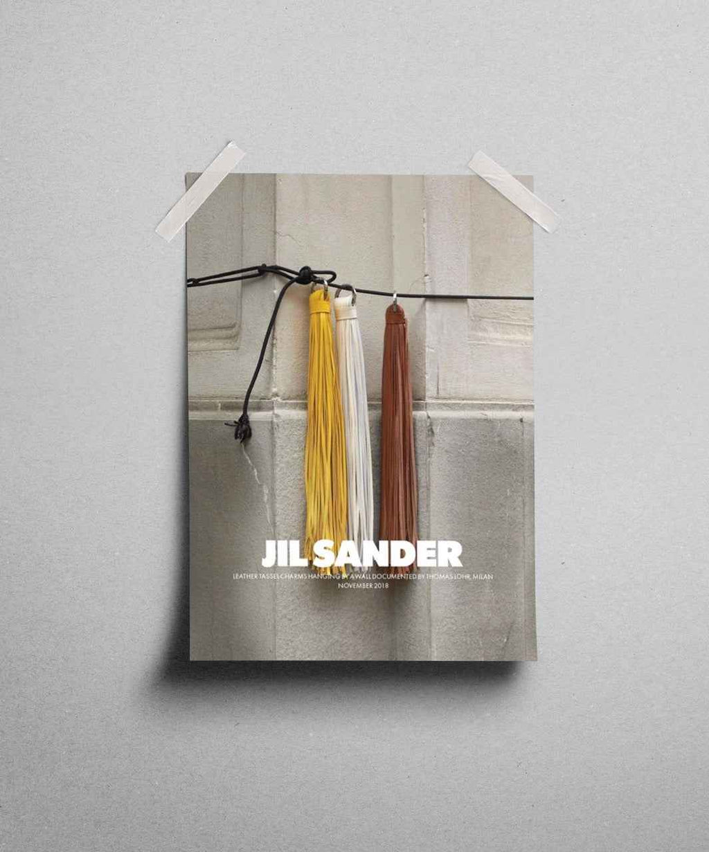 Jil Sander Poster 90s 2000s A2 A3