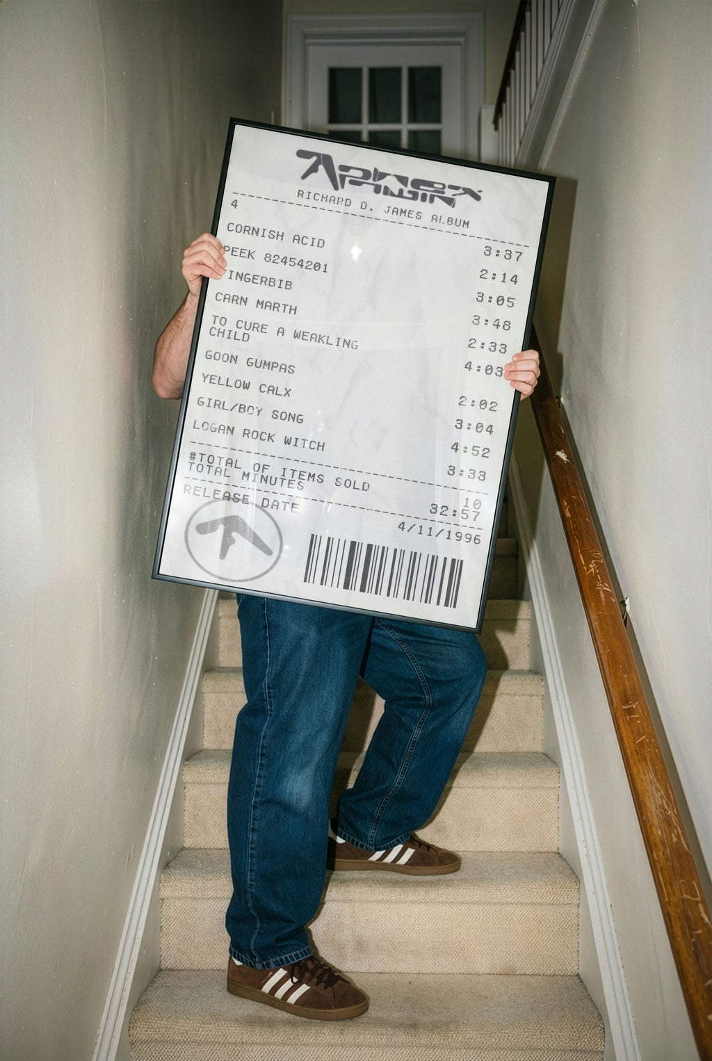 Aphex Twin Music Poster 90s 2000s