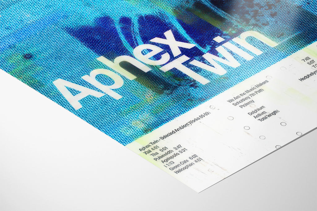 Aphex Twin Music Poster 90s 2000s